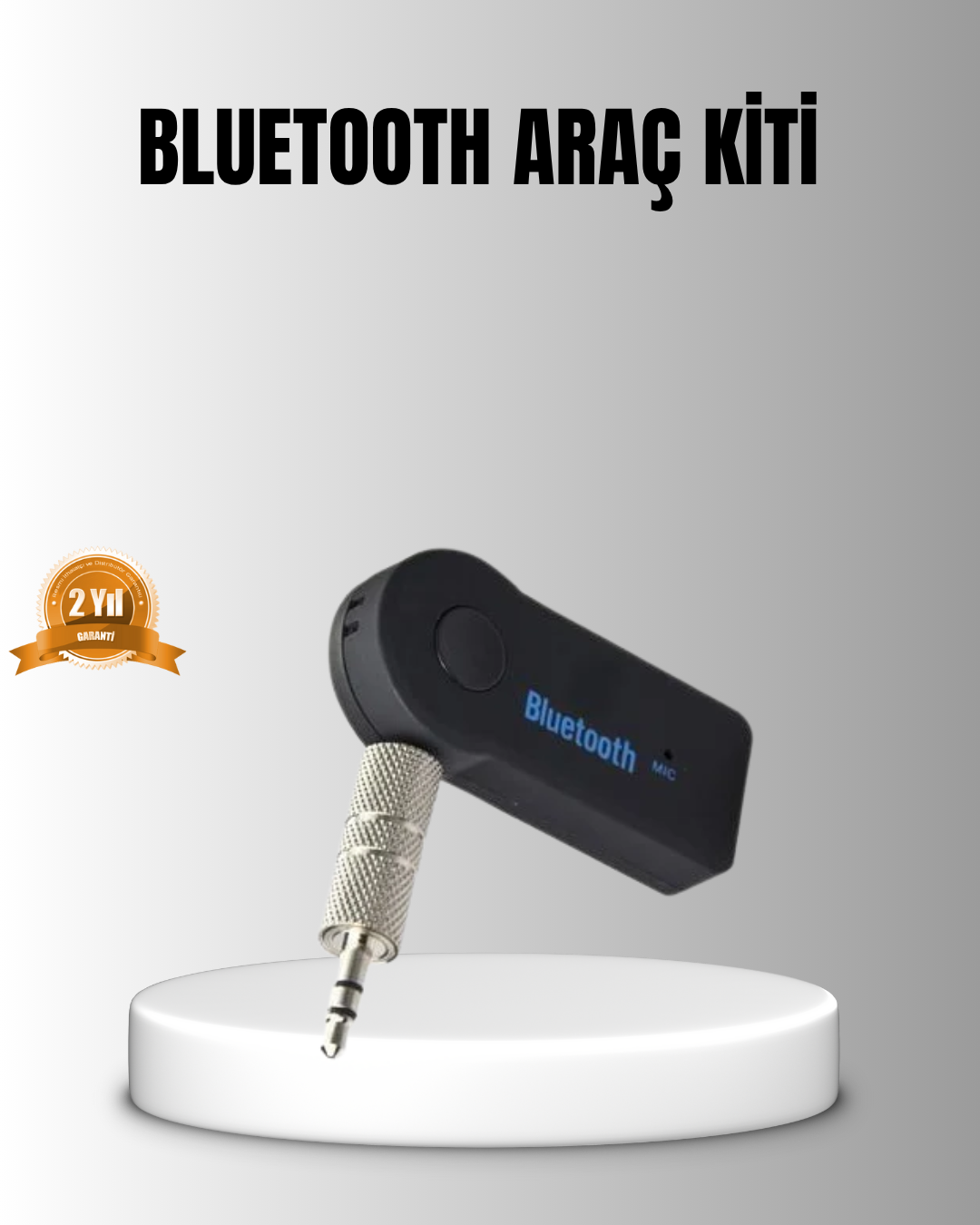 1-59 Bluetooth AUX Araç Kiti Eller Serbest Müzik Çalar Dahili Mikrofonlu - Vipsepet - Görsel 1