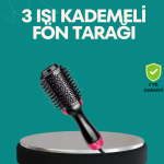 Kurutmalı Saç Şekillendirici Fönlü Fırça 1200 Watt Güç - Vipsepet
