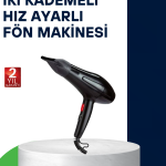 2200W Saç Kurutma Makinesi Soğuk ve Sıcak Üfleme Fonksiyonlu - Vipsepet