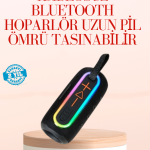 Taşınabilir Bluetooth Hoparlör Kırmızı IP67 Su Geçirmez - Vipsepet
