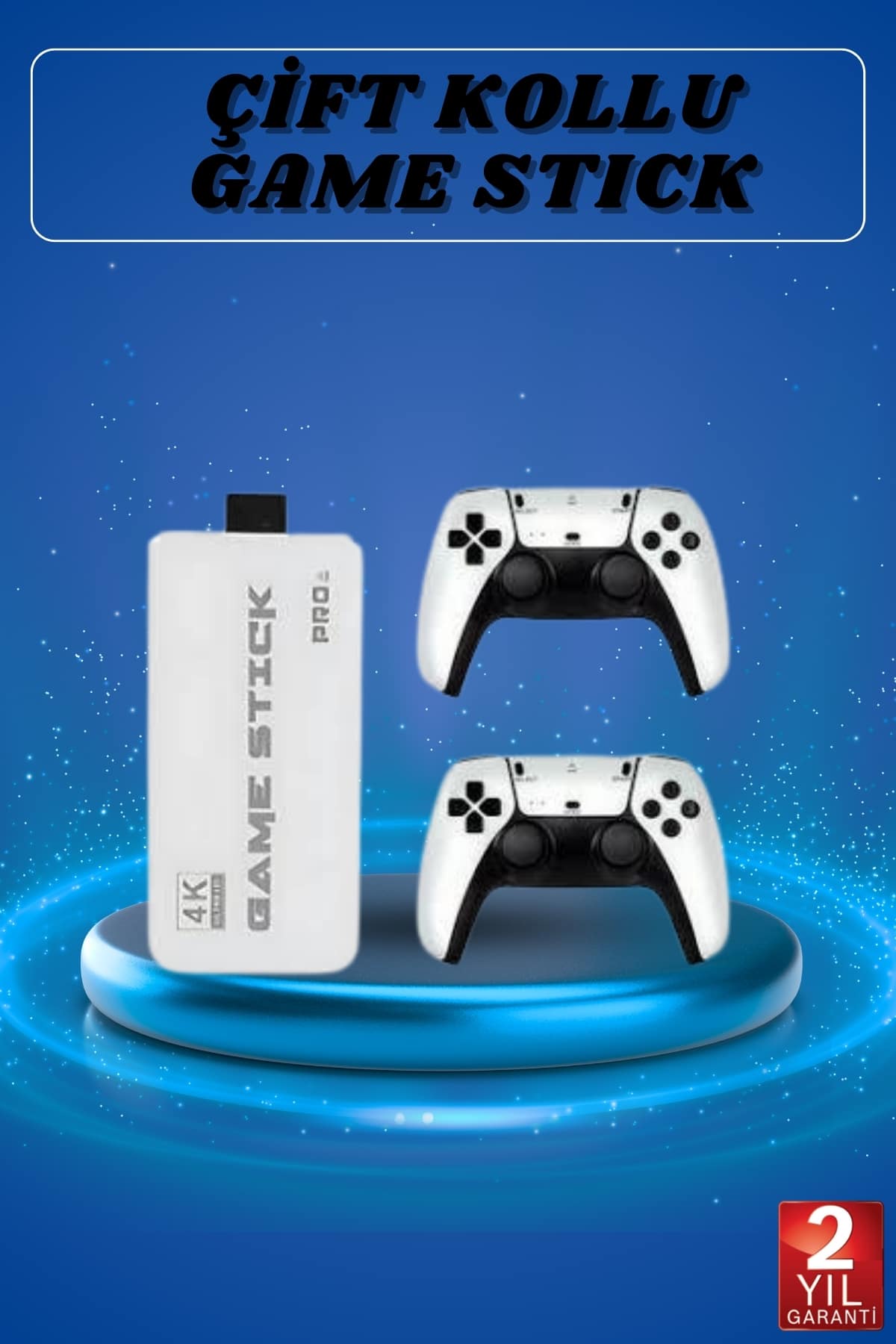 1-63 Game Stick 4K Retro Çift Kollu Atari Oyunlari +20000 Oyunlu Konsol Nostalji - Vipsepet - Görsel 1