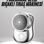 Mini Sıfır Sakal Yanak Tıraş Makinesi USB Şarjlı Sıfır Sakal Taşınabilir Korumalı - vipsepet