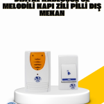 Kablosuz Kapı Zili Kolay Kurulumlu Modern Kullanım - Vipsepet