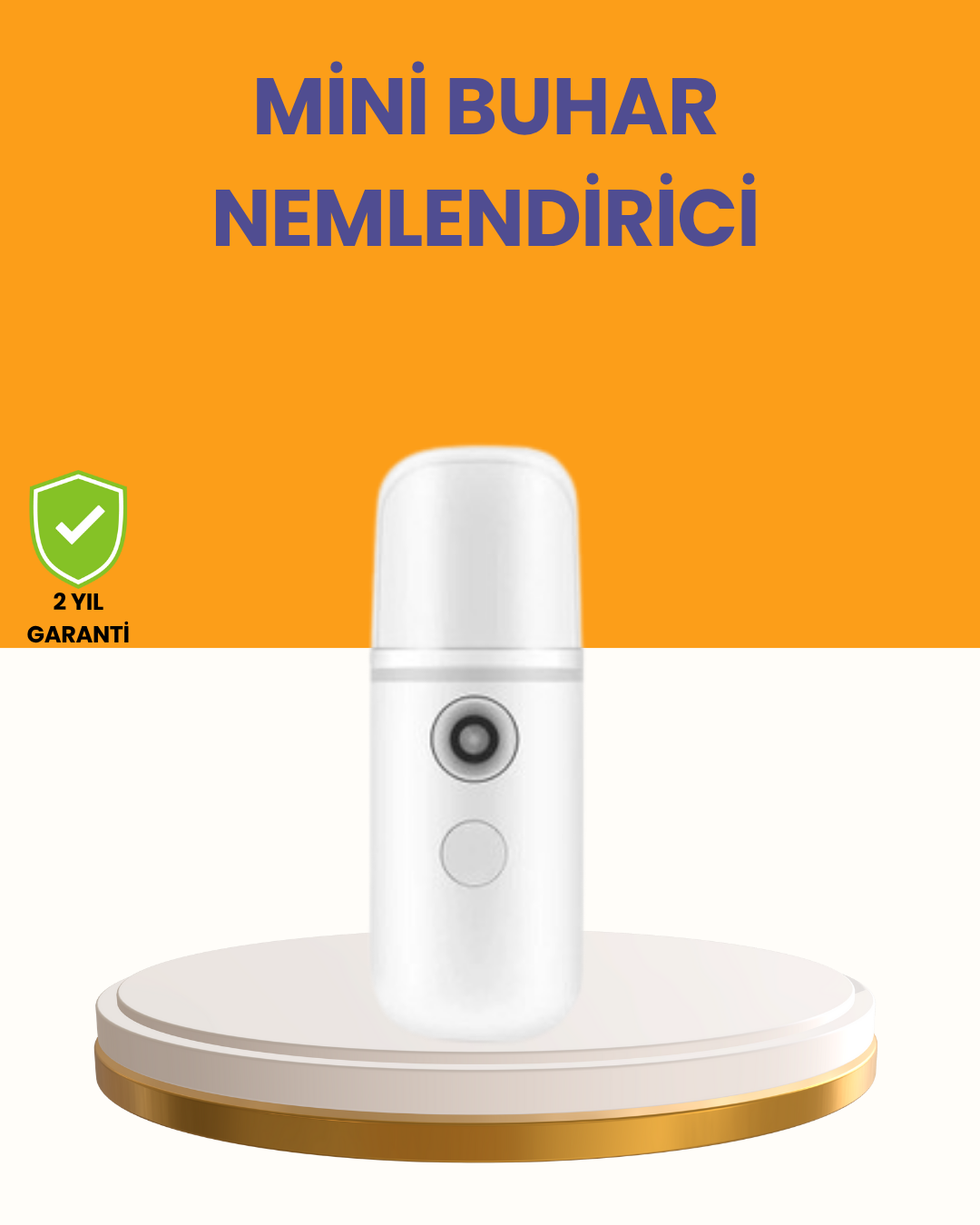 1-67 Taşınabilir Şarjlı Buhar Nemlendirici – Kablosuz Akıllı Pro Teknolojili Mini Cilt ve Ortam Nemlendirici - Vipsepet - Görsel 1