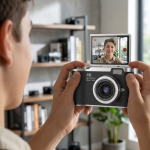 4K Dijital Kamera 48 MP 8X Zoom ve 180 Derece Flip Ekran Vlog Çekim Özellikli - Vipsepet