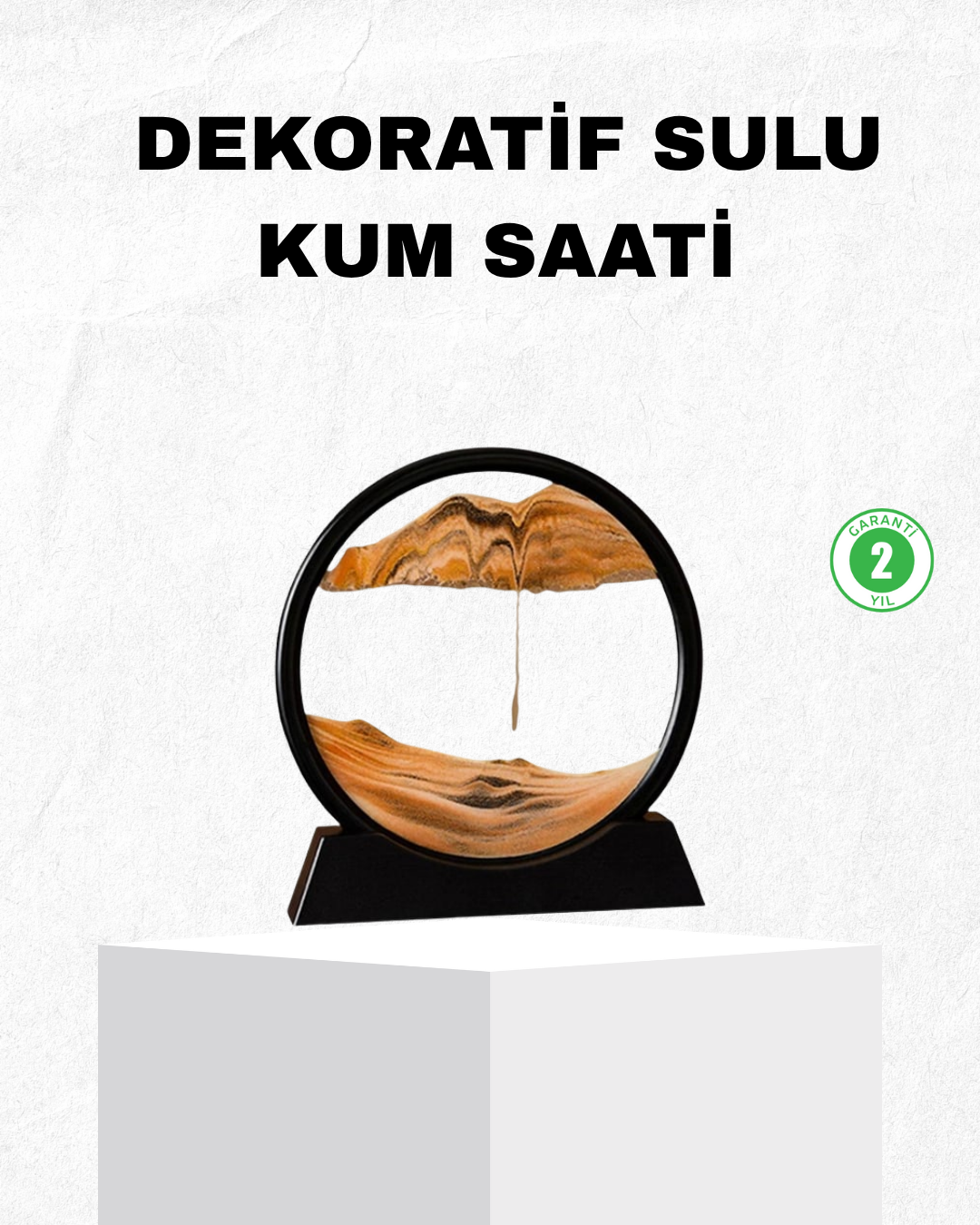 1-69 Dekoratif Kum Saati – Şık Masa Üstü Aksesuar, Dayanıklı Malzeme, Modern ve Klasik Tasarım - Vipsepet - Görsel 1