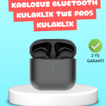 TWS Pro 5 Bluetooth Kulaklık – Kablosuz ve Şarj Kutulu Tasarım - vipsepet