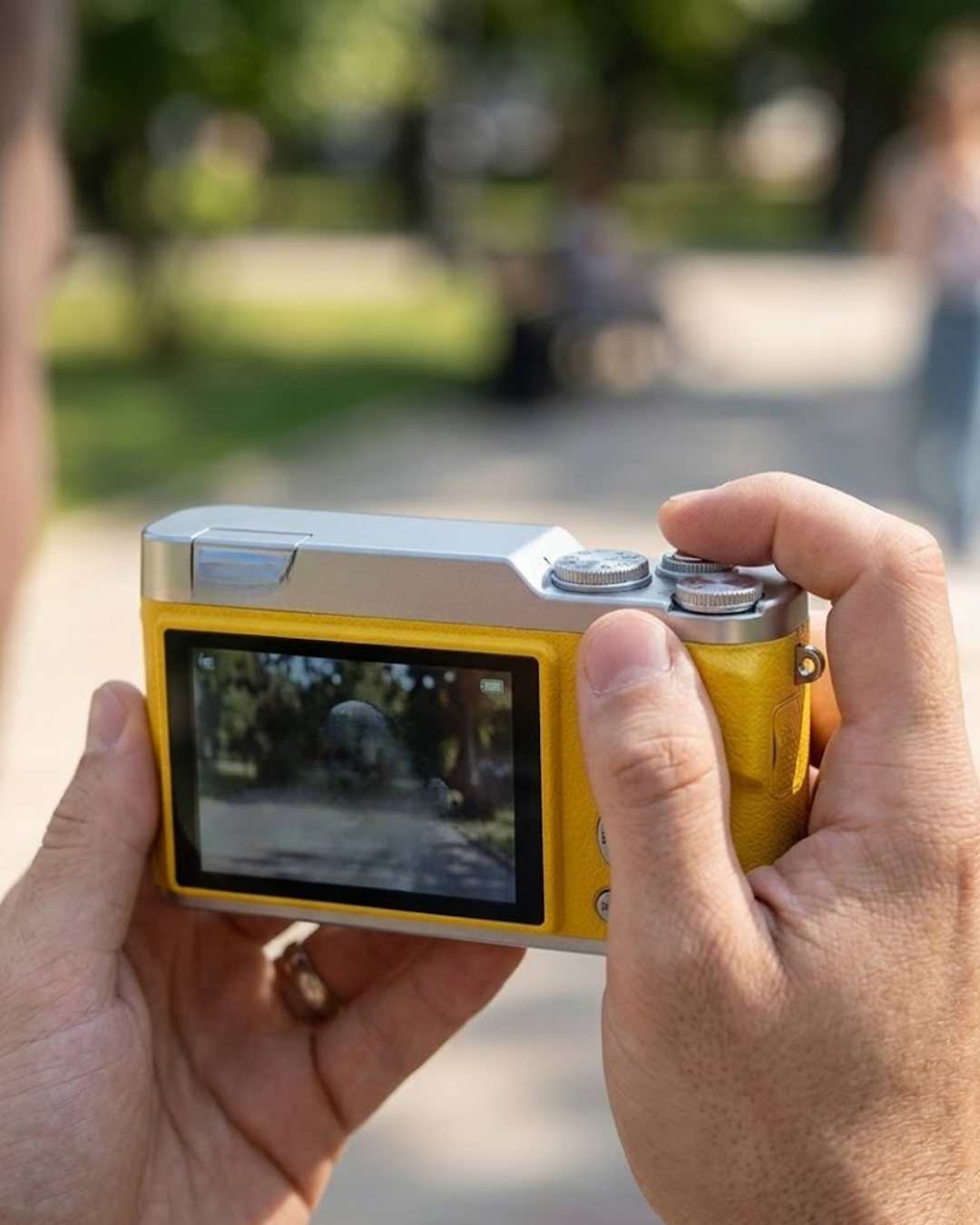 1-70 Dijital Kamera 18x Zoom Flip Ekran Uzun Pil Ömrü - Vipsepet - Görsel 1