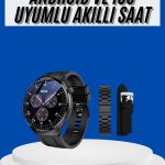 Amoled Ekran Akıllı Saat Üç Kordonlu İOS Android Uyumlu - Vipsepet