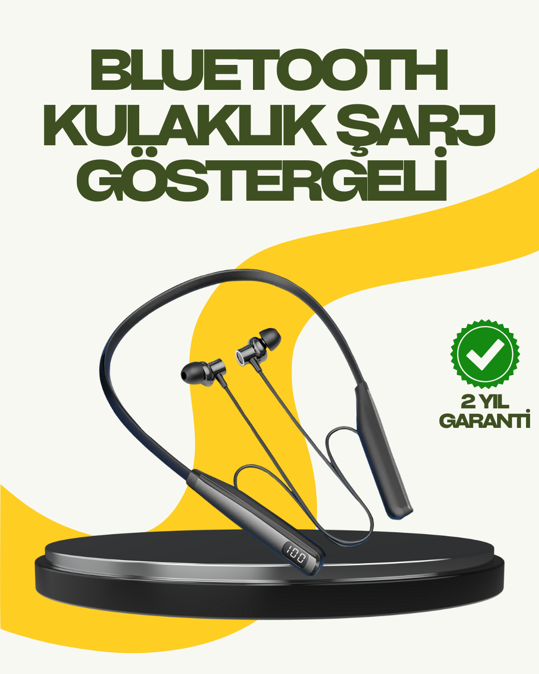 1-73 Y12 Uyumlu Spor Bluetooth Kulaklık – Uzun Pil Ömrü, Manyetik Kulaklık Başlığı - vipsepet - Görsel 1