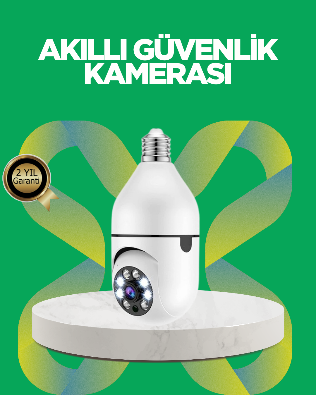 1-76 İki Yönlü Ses Destekli Full HD Akıllı Kamera - Vipsepet - Görsel 1