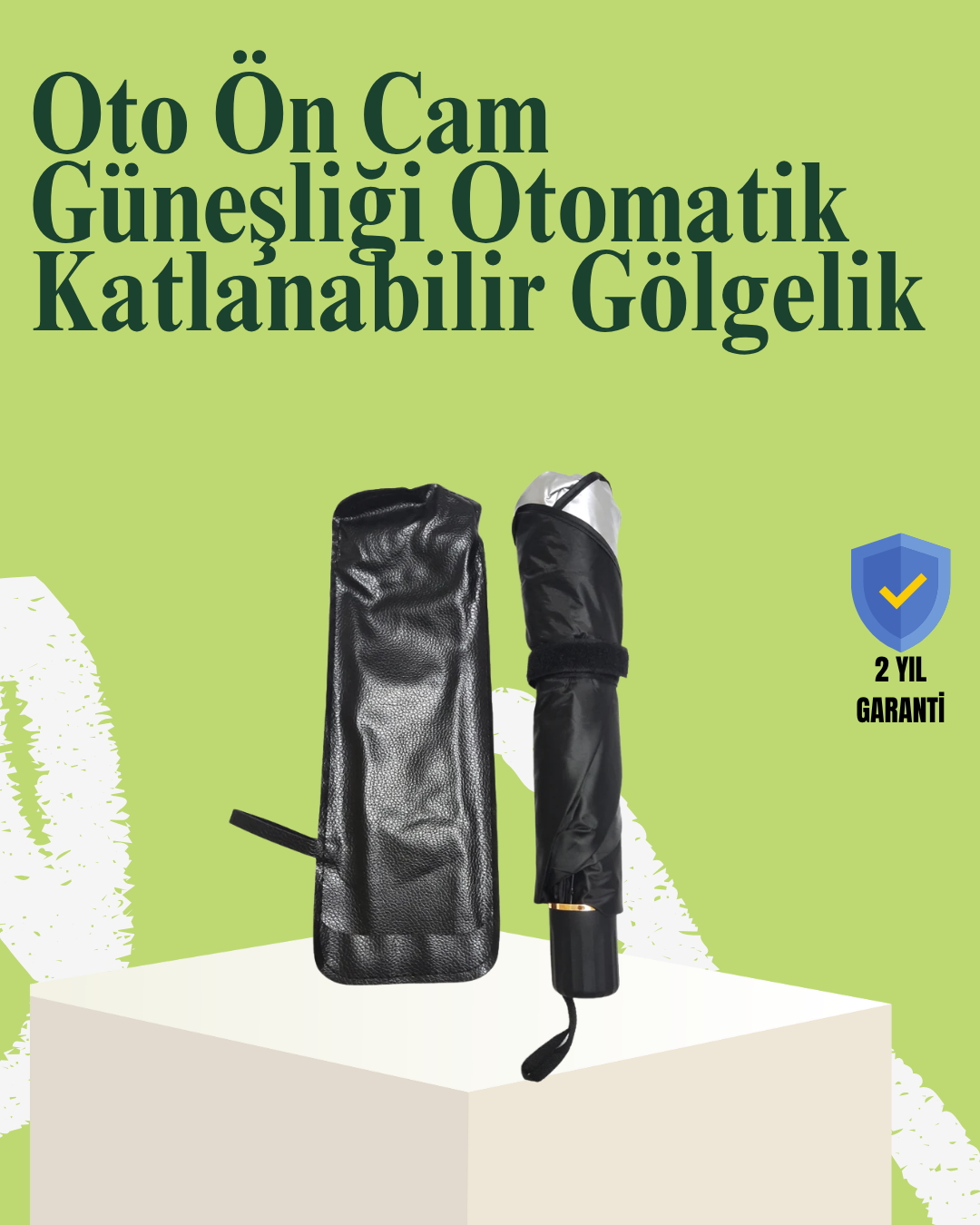 1-86 Katlanabilir Oto Güneşlik - 125x65 cm - vipsepet - Görsel 1