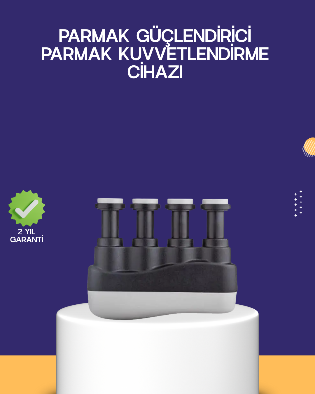1-86 Parmak Güçlendirme Egzersiz Aleti Ayarlanabilir Direnç - Vipsepet - Görsel 1