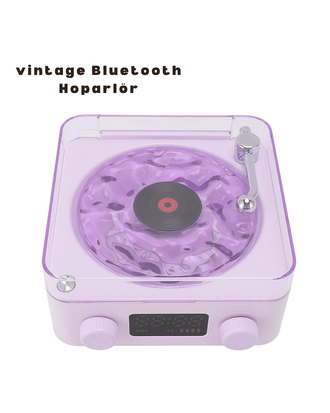 1-88 Retro Bluetooth Hoparlör MOR - Vipsepet - Görsel 1