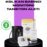 Elektronik Tansiyon Ölçer LCD Dijital Ekranlı - Vipsepet
