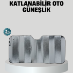 Araba Güneşliği Alüminyum Yansıtıcı Yüzeyle Etkili Isı Koruması - vipsepet