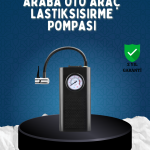 Elektrikli Hava Kompresörü Type-C USB Şarjlı Çok Fonksiyonlu Lastik Pompası - Vipsepet