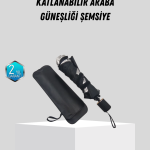 Ön Cam Güneşliği – Kalın Kumaş ve Cam Elyaf İskelet ile Maksimum UV Koruma - vipsepet