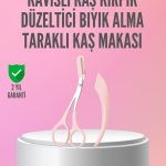 Kaş ve Kirpik Şekillendirme İçin Yüz Bakım Makası - Vipsepet