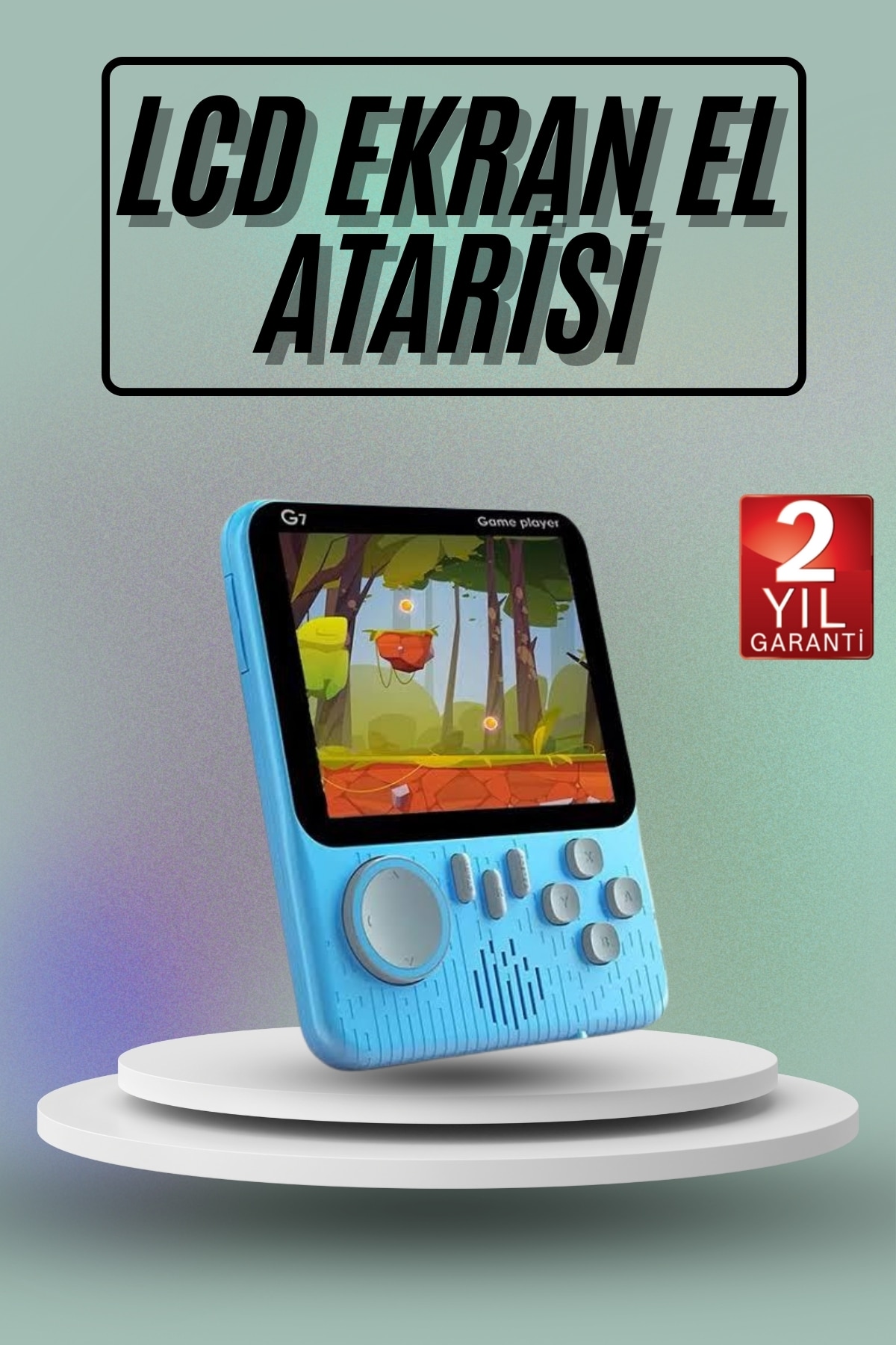 1-91 666 Oyunlu Retro El Konsolu Atari 3.5 İnç Taşınabilir Oyun Konsolu - Vipsepet - Görsel 1