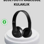 Kablosuz Bluetooth Kulaklık – Suya Dayanıklı ve Uzun Ömürlü Kullanım - vipsepet