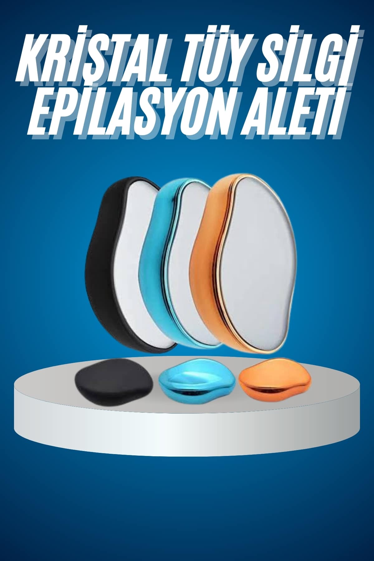 1-94 Tüy Silgi Kristal Epilasyon Acısız Ağrısız ve Pratik Epilasyon Aleti - Vipsepet - Görsel 1