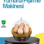 7 Yumurta Kapasiteli Yumurta Pişirme Makinesi Rafadan Orta ve Katı - Vipsepet