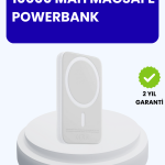 MagSafe Manyetik Powerbank – iPhone İçin Hızlı, Kablosuz ve Güvenli Şarj - vipsepet