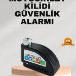Ekonomik Alarm Disk Kilidi Motosiklet Scooter Bisiklet Güvenlik - Lisinya