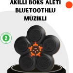 Evde Fitness İçin Akıllı Boks Makinesi Işıklı Vuruş Noktalı Bluetoothlu - Vipsepet