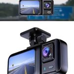 1080p Sürüş Kaydedici 2 İnç Araç Araba Ön İç Arka DVR IPS Ekran - vipsepet