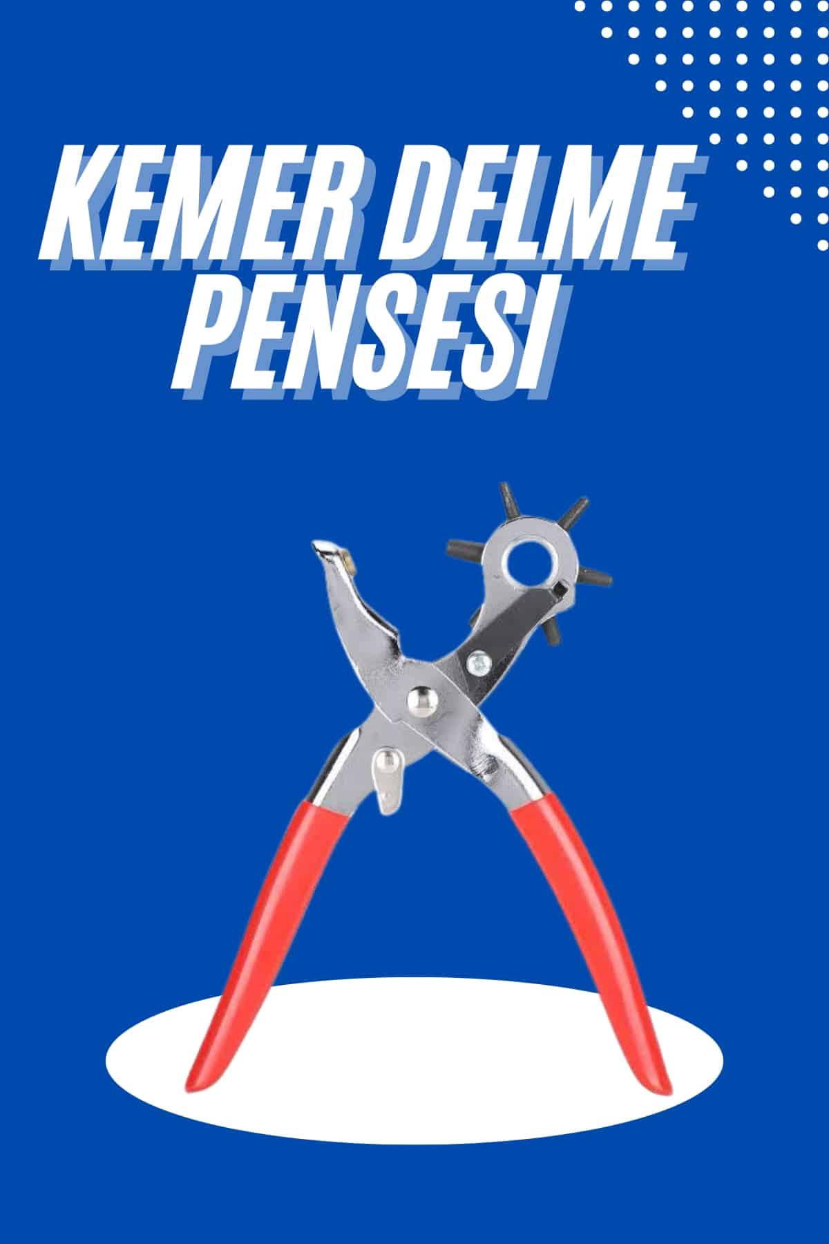 11-158 Kemer Delici Kemer Delme Pensesi Delik Açıcı Şık Aparatı Aparat - Vipsepet - Görsel 1