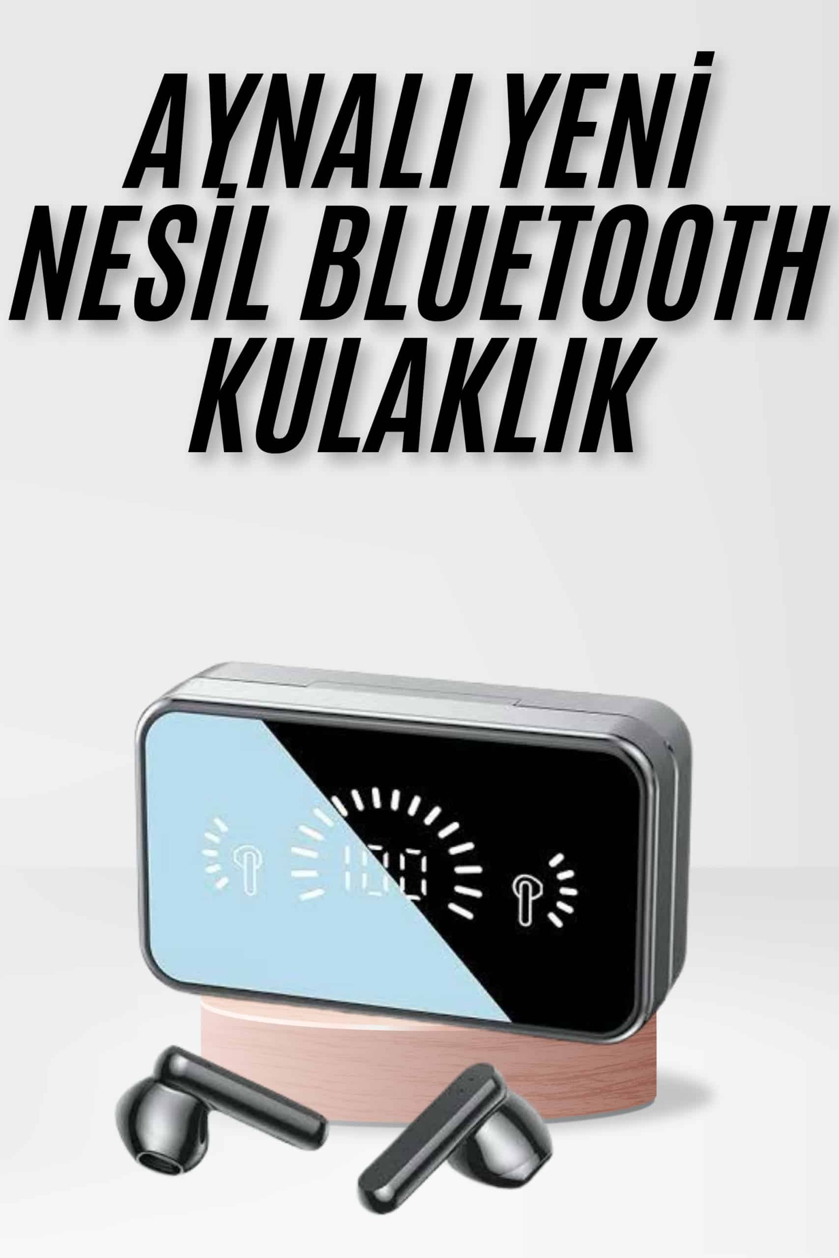 11-19-scaled Yeni Nesil Kablosuz Kulaklık Aynalı Powerbank Özellikli Bluetooth Bağlantılı Dijital Göstergeli - vipsepet - Görsel 1