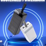 50.000 Mah Powerbank Turbo Hızlı Led Göstergeli Android İOS Uyumlu Taşınabilir Askılı - vipsepet