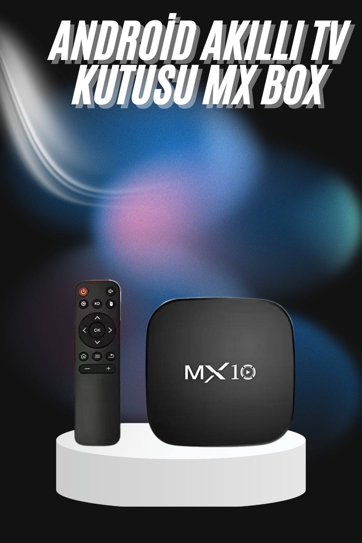 11-35 2.4G Wifi Tv Box Medya Oynatıcı TV Uyumlu MX Box Kutusu Android TV - Vipsepet - Görsel 1