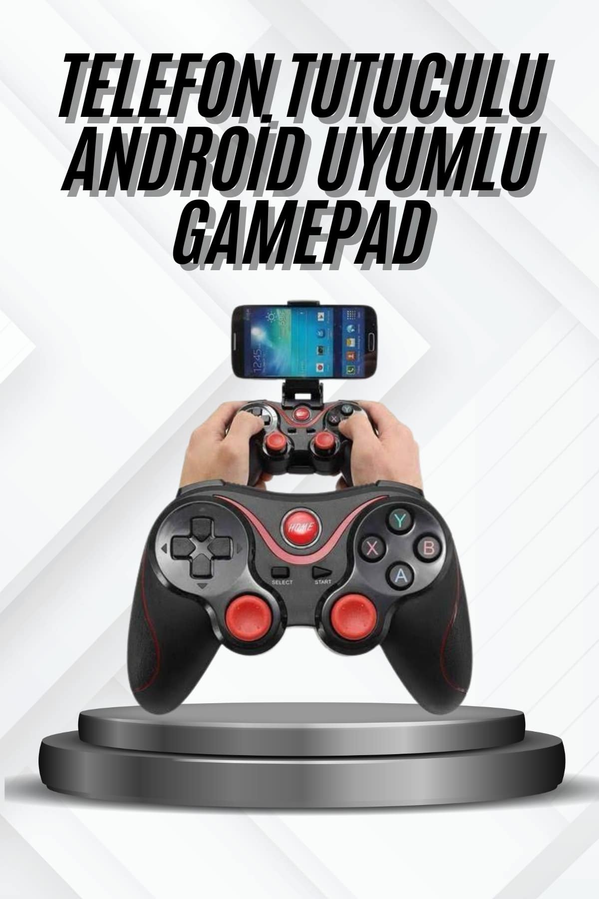 11-4 Yeni Nesil X3 Gamepad Android Uyumlu Telefon Tutucu Özellikli Joystick - Vipsepet - Görsel 1