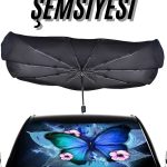 Güneş Önleyici Katlanabilir Oto Araba Güneşlik Şemsiye Tip Ön Cam - vipsepet