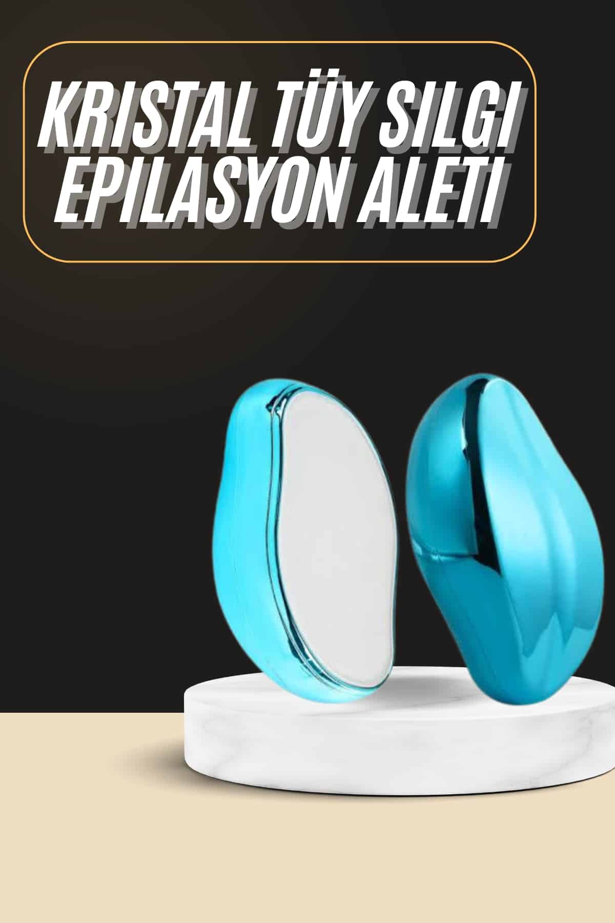 11-95 Epilasyon Aleti Tüy Dökücü Kristal Epilatör Tüy Alıcı Tüy Silgi - Vipsepet - Görsel 1