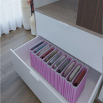 11 Bölmeli Dolap ve Çekmece Içi Düzenleyici Akordiyon Organizer M-00500 (6 Adet) ( Lisinya )