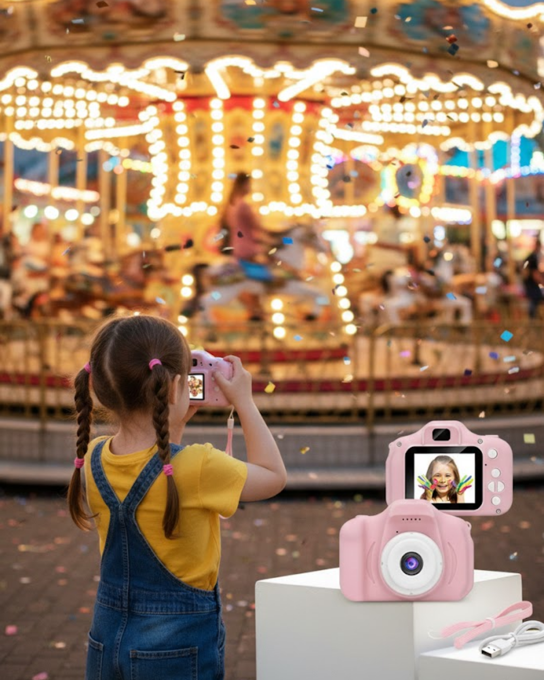 14-1 USB Bağlantılı Mini HD Kamera Video Fotoğraf Çekimli Şarj Edilebilir - Vipsepet - Görsel 1
