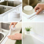 Pratik 145 Gr Beyaz Su Sızdırmaz Lavabo Kenar Bandı (3.2m) ( Vipsepet )
