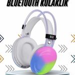 Kablosuz Bluetooth Kulaklık RGB Işıklı Kulak Üstü 5.3 Bluetooth Bağlantılı - vipsepet