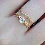 Gold Renk Zirkon Taşlı Taç Model Kadın Yüzük - Vipsepet