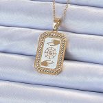316L Çelik Zincir Altın Renk Mineli Zirkon Taşlı Göz Figür Tarot Kolye - Vipsepet
