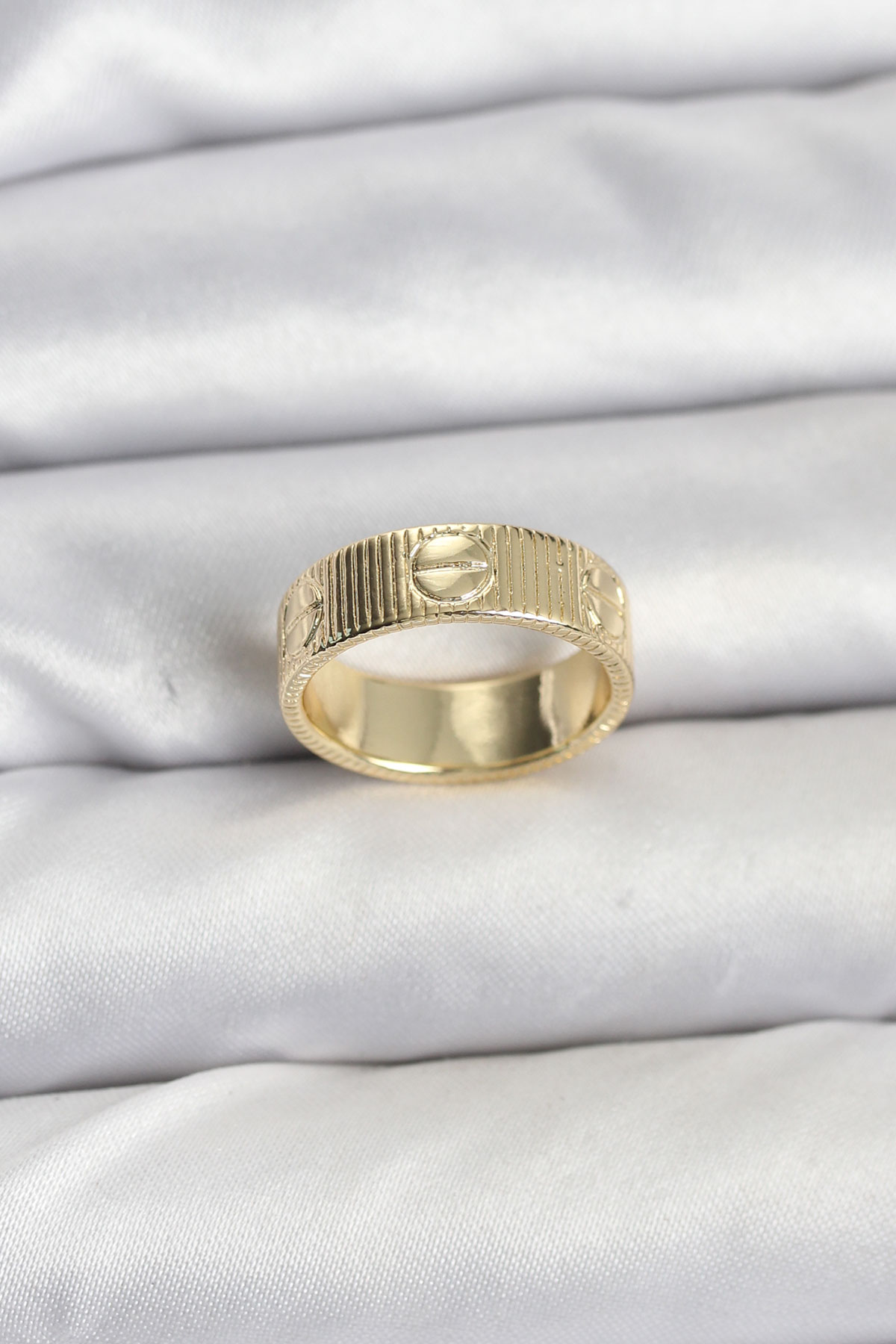 1762178188-byk3910 Gold Renk Model Kadın Yüzük - Vipsepet - Görsel 1