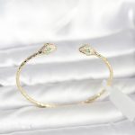 Pirinç Gold Renk Yılan Model Bileklik - Vipsepet