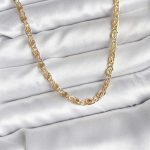 14K Gold Renk Kaplama Zincir Model CM Kadın Kolye - Vipsepet