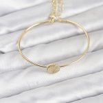 Gold Renk Pirinç Model Kadın Bileklik - Vipsepet