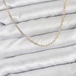 CM 14K Gold Renk Ataç Zincir Model 60 cm Kadın Kolye - Vipsepet