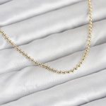 CM 14K Gold Renk Top Zincirli Model 60 cm Kadın Kolye - Vipsepet